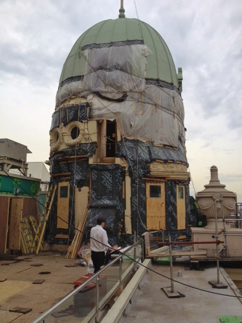 This historic dome is a piece of NYC prime real estate and required extreme attention to detail. Our laser measurements and over 30 years of experience enabled us to complete the project quickly and efficiently. 